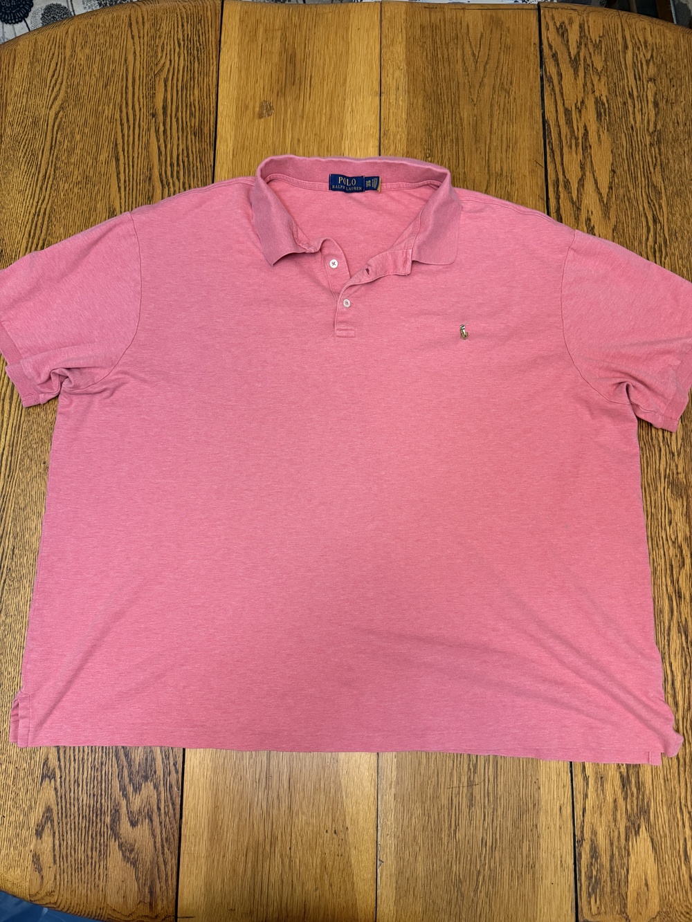 Polo Ralph Lauren Polo Shirt Mens 3XL Classic Short Sleeve Casual Embroidered